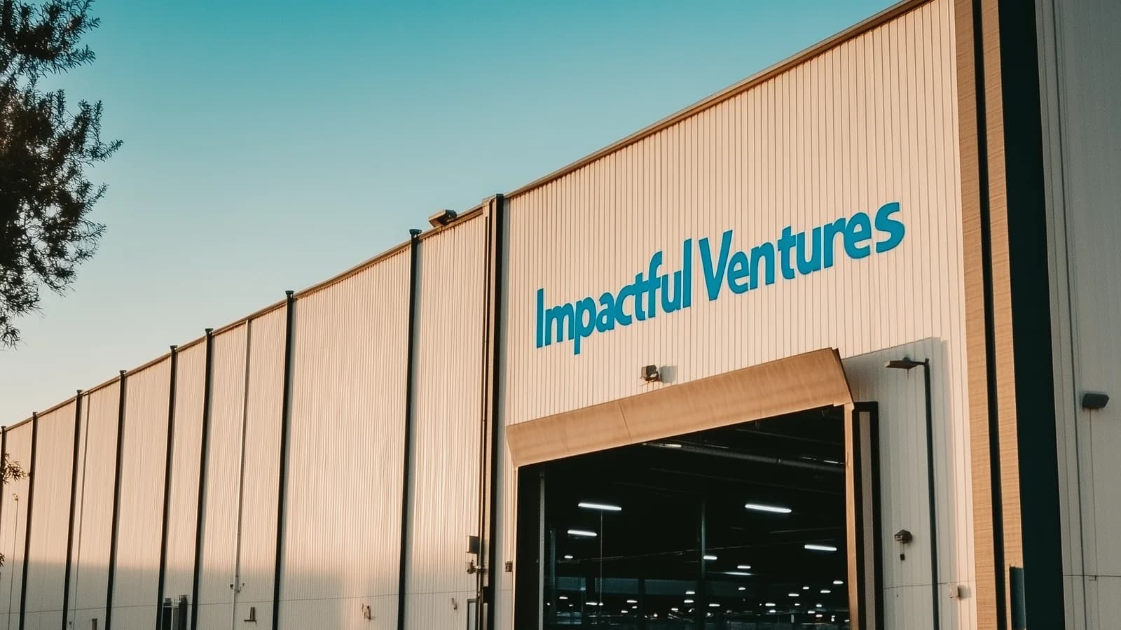 The Impactful Ventures distribution facility, dock doors open