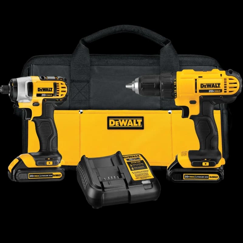 20V MAX* Lithium Ion Drill Driver/Impact Driver Combo Kit(1.3 Ah)