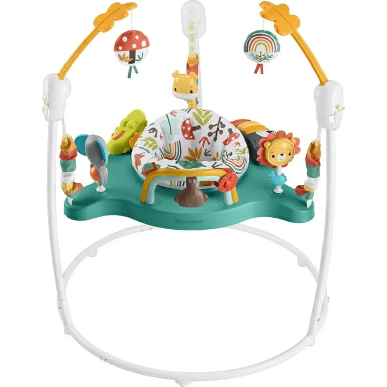 Fisher-Price Baby Bouncer Whimsical Forest Jumperoo Activity Center