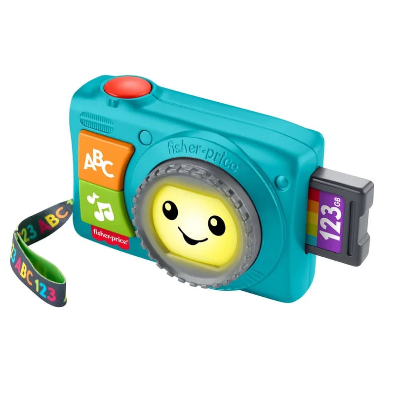 Fisher-Price Laugh & Learn Light-Up Camera Musical Baby & Toddler Learning Toy