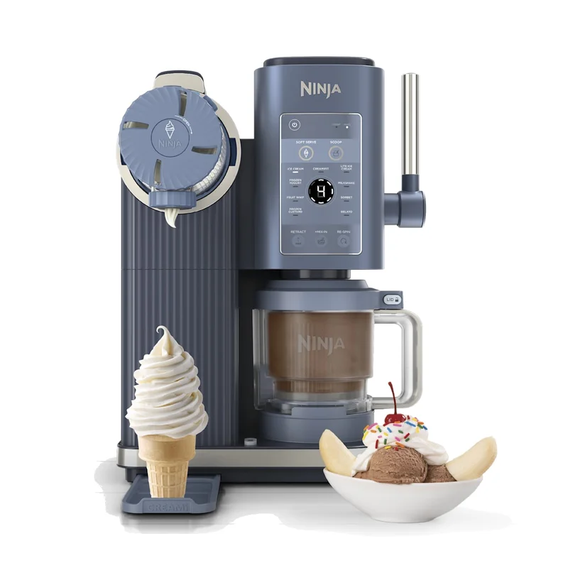 Ninja CREAMi Scoop & Swirl Soft Serve Ice Cream Machine