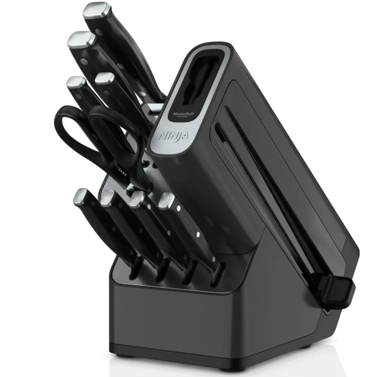Ninja Foodi NeverDull 10-Piece Essential Knife System with Sharpener (K12010)