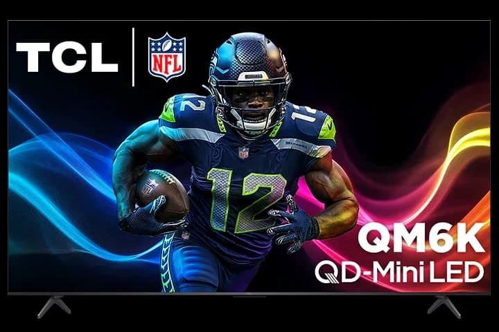 TCL 55" QM6K Series QD-Mini LED QLED 4K UHD Smart TV with Google TV – 55QM6K