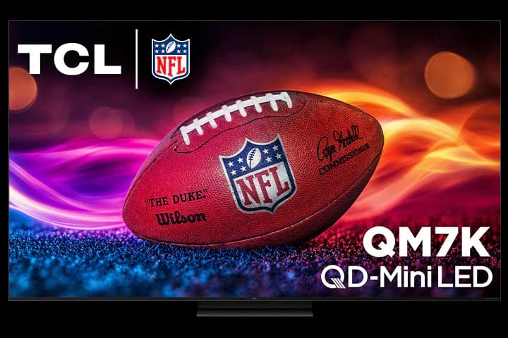 TCL 85" QM7K Series QD-Mini LED QLED 4K UHD Smart TV with Google TV – 85QM7K